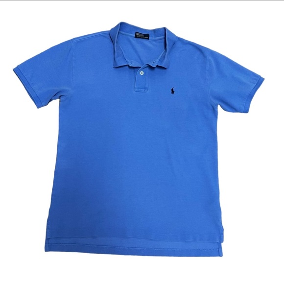Polo Ralph Lauren Other - Polo Ralph Lauren Boy’s Large L or Extra Large XL Blue Collared Shirt with Pony